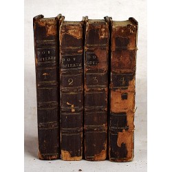 The History Of The Renowned Don Quixote De La Mancha (4 volumes)